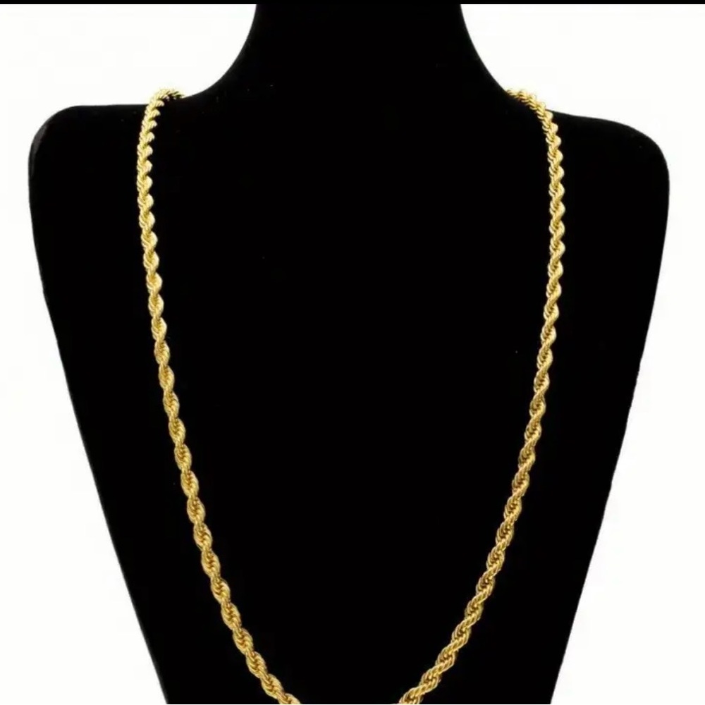 BRAND NEW 18K GOLD PLATED ROPE CHAIN‼️